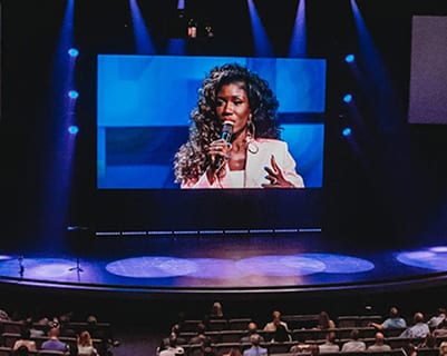 Bozoma Saint John speaks live at a host site